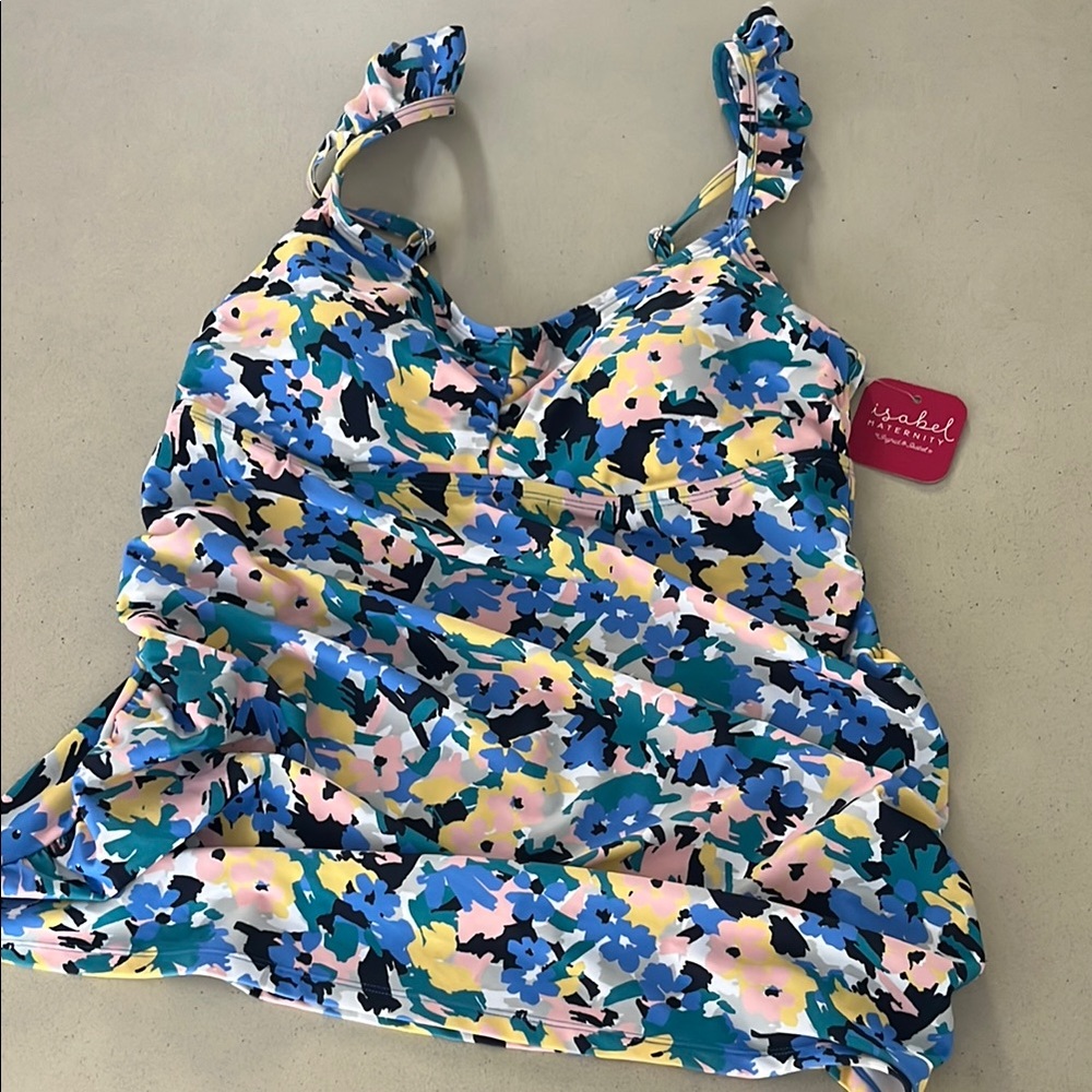 Isabel Maternity Floral Swimsuit
